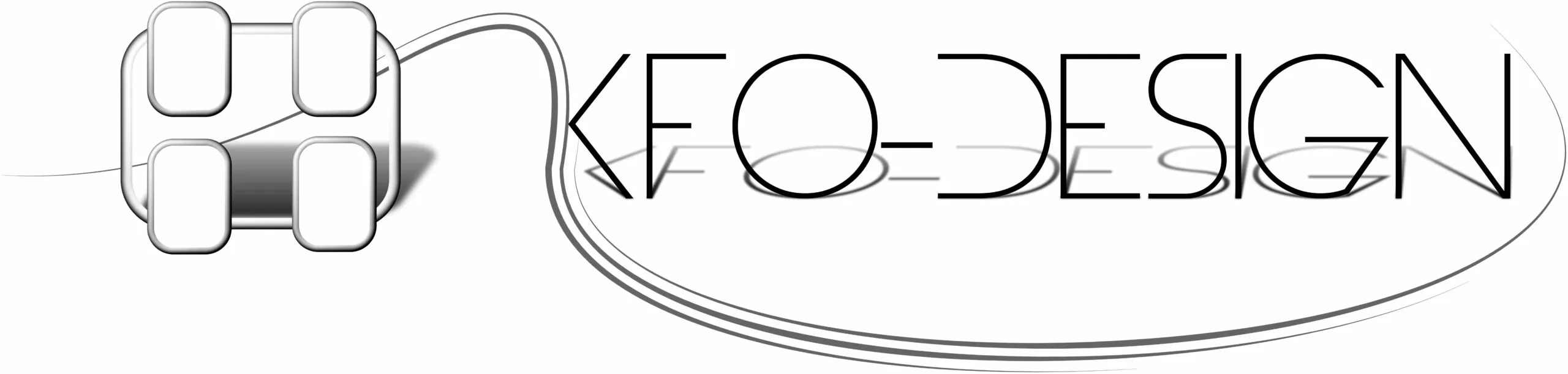 Logo der Kieferorthopädiepraxis KFO-Design in Eislingen